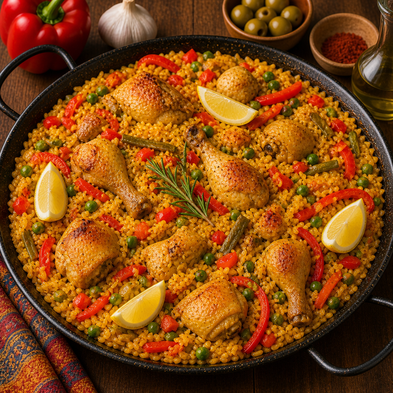 Paella Pollo